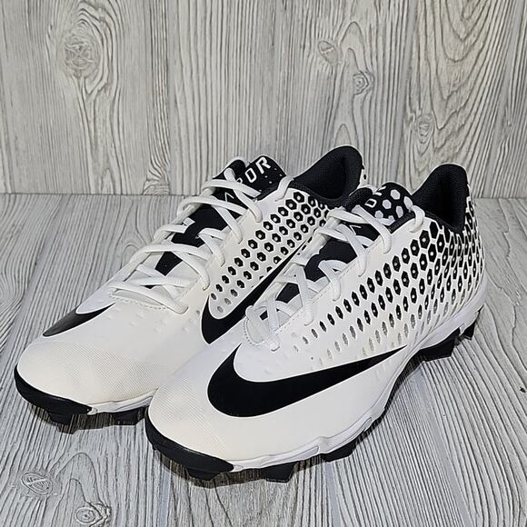 Nike Men's Vapor Ultra 2 Keystone Fast Flex Cleats, White/Black, Size 13, NEW - Picture 10 of 14